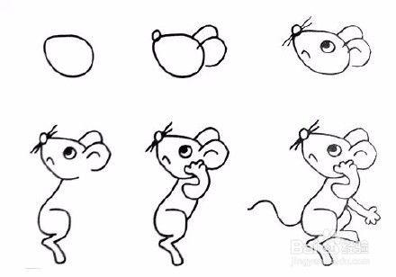 吃瓜动物简笔画 第2张 吃瓜动物简笔画 第2张